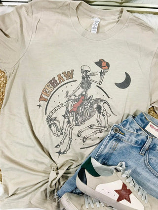 Yee Haw Skeleton Rodeo