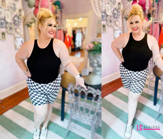 Checkmate Biker Shorts