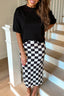 Black & White Checkered