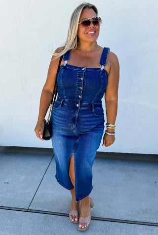 Frankie Overall Denim Dress