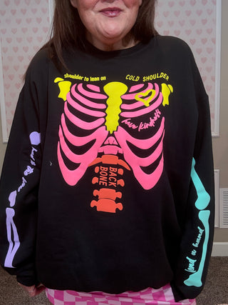Neon Skelly Sweatshirt