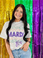 Mardi Gras Multi Stacked Tee