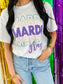 Mardi Gras Multi Stacked Tee