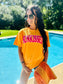 Sunkissed Retro Outlined DTF Tee