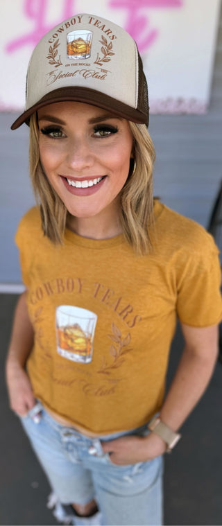Cowboy Tears Trucker Hat