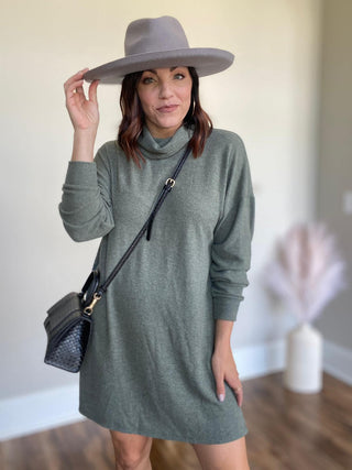 Hacchi Turtleneck Dress