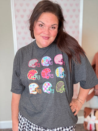 Neon Funky Helmet Tee