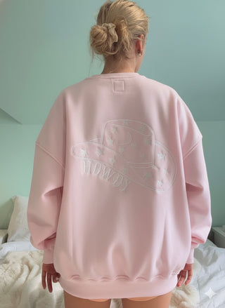 Howdy Embroidered Sweatshirt