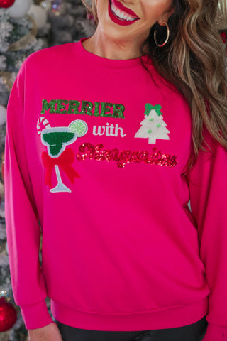 Merrier with Margaritas Pullover
