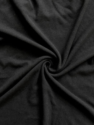 Lace Trim Ribbed Tees