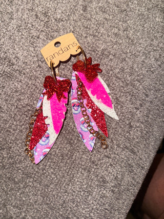 Santa Bubble Glam Earrings