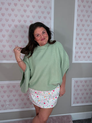 Spring Happy Blooms Skort
