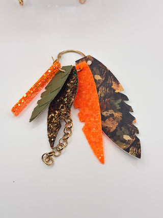 Neon Huntress Sparkle Earrings