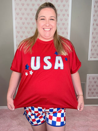 USA Foil Luxe Top