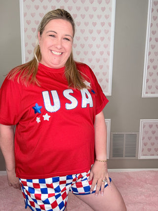 USA Foil Luxe Top