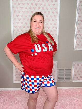 USA Foil Luxe Top