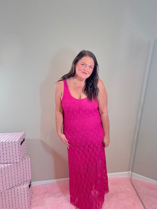 Leely Lace Dress - Stretchy Lace with Built-In Cami – Elegant lace dress with a body-hugging fit, built-in cami dress, and soft, stretchy fabric.