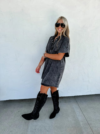 Last Dance Denim Dress