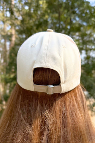 Mama embroidered women’s hat with neutral stripes and leopard brim, adjustable comfy mom style trendy accessory