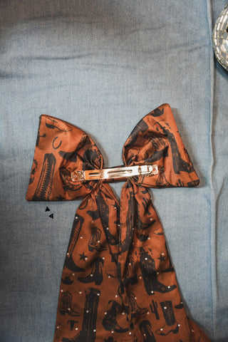 Western Boot Scoot Bow - Large