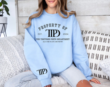 Taylor Swift's "The Tortured Poets Department" Sweatshirt