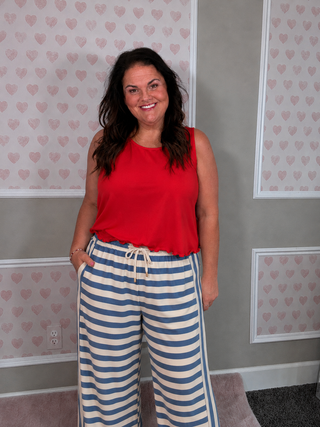 Summer Days Stripe Pants