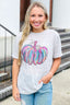 White Marble Round Neck